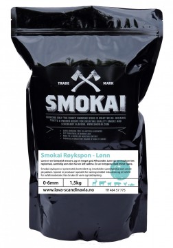 Smokai Røykspon - Lønn 1,5kg
