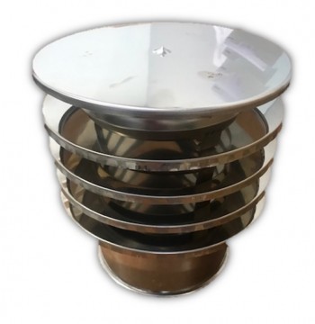 Pipehatt Rustfritt stål Ø150mm