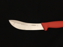Giesser Flåkniv - 15cm, Rødt håndtak.