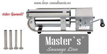 Master`s 5Liter Liggende Stapper. 10års garanti!