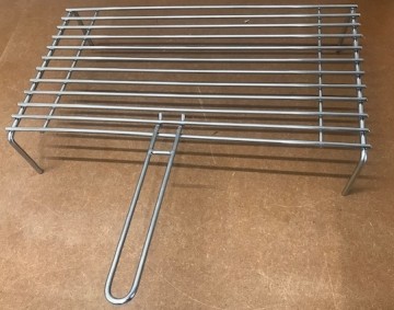 Grillrist for steinovn med løst håndtak - 30x50cm