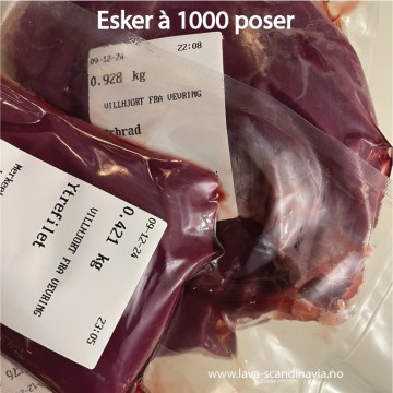 Glatte Vakuumposer - 90my - 25x35cm - 10000stk